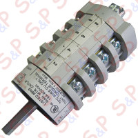 SELECTOR SWITCH 0-4 POSITIONS 16A 380V