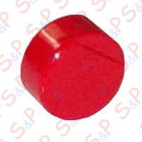 RED ROUND SMOOTH PUSH-BUTTON