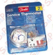 REFRIGERATOR THERMOSTAT -21°:-11,5°C//0°:-7.5°C 077B7002 WITH DEFROST PUSH-BUTTON