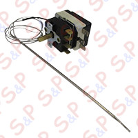 THERMOSTAT+PLATE SWITCH 270C  FE1-FES SINGLE PHASE  - SENSOR Ø 3X220mm CAPILLARY 1000mm