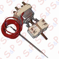THERMOSTAT WITH SWITCH 60-320° SINGLE PHASE A.PO - SENSOR Ø 4X130 mm CAPILLARY 1500mm