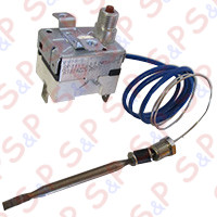 SAFETY THERMOSTAT 240° SINGLE PHASE PROBE Ø=5X72 mm CAPILLARY 600mm