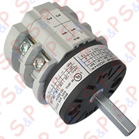 ROTARY SWITCH 4 POSITIONS 16A