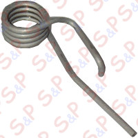 RIGHT STAINLESS SPRING FOR DOOR MOD. 1