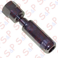 COMPLETE CHROMIUM-PLATED LONG WATER PIPE CONTI