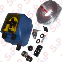 POMPA PERISTALTICA DETERSIVO REG. VOLUM. 0,6-4l/h  230V C/KIT