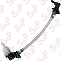 KIT TUBE WITH VALVE FOR RINSE AID DOSING PUMP COD.8395-0011