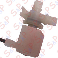 "SOLENOID VALVE SINGLE ELBOW 230V ?"" ?11,5mm WITH CABLE 600mm"