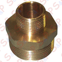 RACCORDO OTTONE 1/4"M-3/8"M