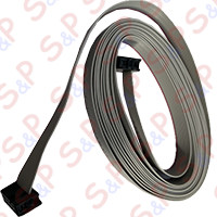 FLAT CABLE 2500 MM. 10 POLES