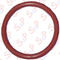 R10 O-RING 12,10 X2, 70 RED SILICONE