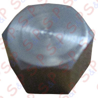ST.STEEL CAP FOR RINSE PIPE M12X1 WITH