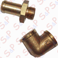 HOSE CONNECTOR 90? 1/4 F
