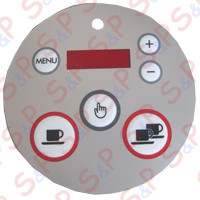 DECAL BUTTONS ADHESIVE MINI ELECT.