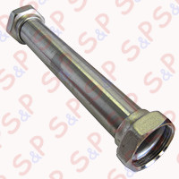 PIPE FITTING WASHING LP70 length 258 mm - threaded nut 1 "1/2