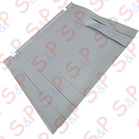DOUBLE CURTAIN ASSEMBLY; 580X490MM; PVC"