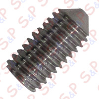 SCREW WITHOUT HEAD, HEX SOCKET M8x16