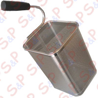BASKET FOR PASTA 1/6 140X140X200MM SX