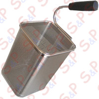 BASKET FOR PASTA 1/6 140X140X200MM DX