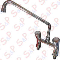 TWO HOLES MIXER TAP WITH DIAMETER 300mm