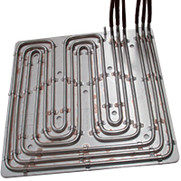 HOT PLATE HEATING ELEMENTS BRAZED WELD