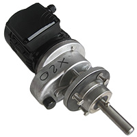 GRUPPO MOTORE+CUFFIA RIDUTTORE EXPORT20 RISP. ENERG. V230-400/50-60/3 TRIFASE, C/OLIO P/RIDUTTORE