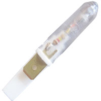 ORANGE TORPEDO LAMP