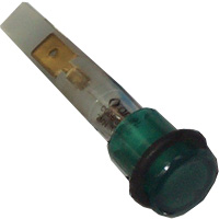 ROUND GREEN LAMP 005010