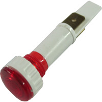 ROUND RED LIGHT D. 10 250V