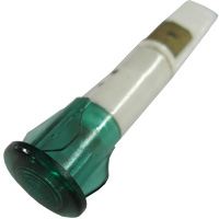 ROUND GREEN LIGHT D. 12 250V