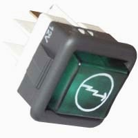 "GREEN LIGHT ""MACHINE ON"""