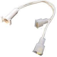 LAMPADA A LED VERDE  C/FILI 5V