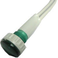 SPIA LUMINOSA VERDE 380V C/CAVO 200MM D.10