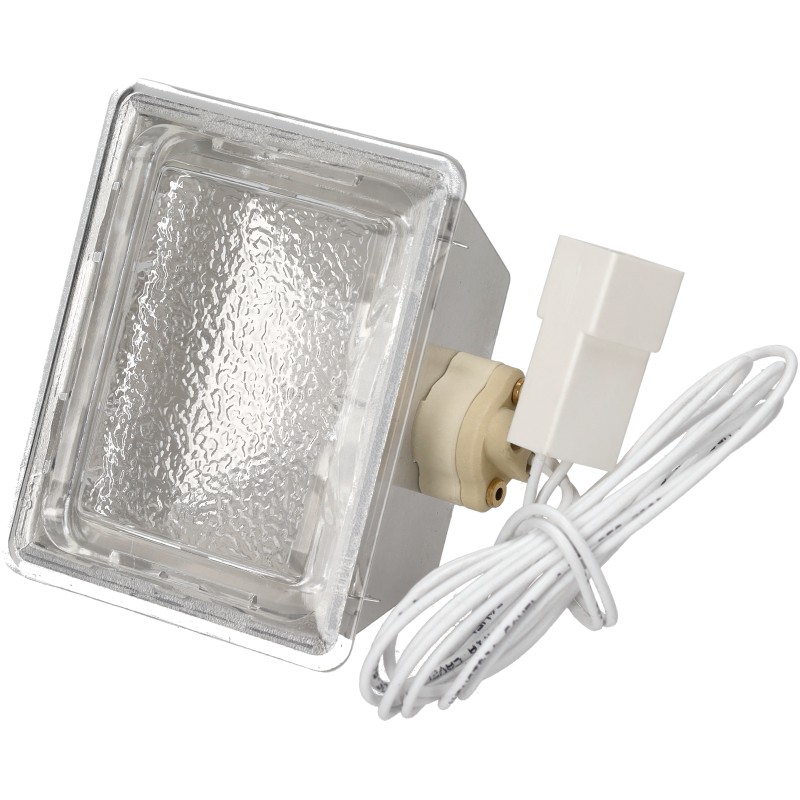 PORTALAMPADA BJB 65X80 12V G4 COMPLETO DI LAMPADA E VETRO