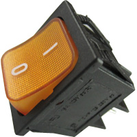 ORANGE BIPOLAR LUMINOUS SWITCH