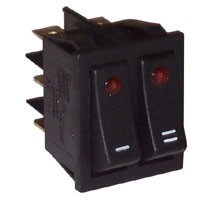 DOUBLE LUMINOUS SWITCH FABA