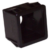 DOMINO SQUARE PUSH-BUTTON 1 POS.