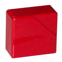 RED ROUND SMOOTH PUSH-BUTTON