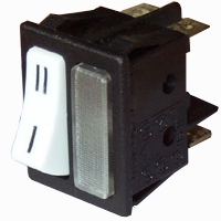 WHITE LAMP UNIP. SWITCH