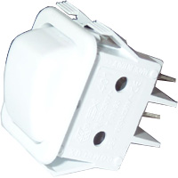 WHITE BIPOLAR SWITCH