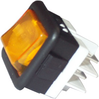 YELLOW BIPOLAR SWITCH 220V