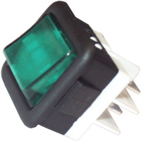 GREEN BIPOLAR SWITCH 220V