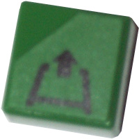 GREEN PUSH-BUTTON Q8