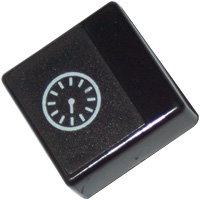 "BLACK PUSH-BUTTON Q7 WITH SYMBOL CYCLE ""D"""