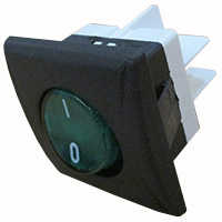 "INTERRUTTORE LUMINOSO; VERDE; 0-I"