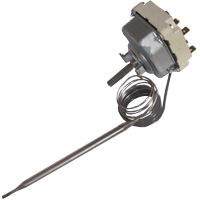 THREE PHASE THERMOSTAT 50-320 ° C - SENSOR Ø 3X226 mm CAPILLARY 1500mm