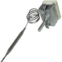 FRYER THERMOSTAT 80-190° SINGLE PHASE -SENSORE Ø 6X75mm CAPILLARY 600mm