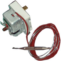 SAFETY THERMOSTAT 002711 150° THREE PHASE  - SENSOR Ø 6X80 mm CAPILLARY 1500mm