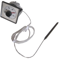 THERMOSTAT TQ60 0/500° SINGLE PHASE - PROBE Ø 8X145 mm CAPILLARY 1100mm