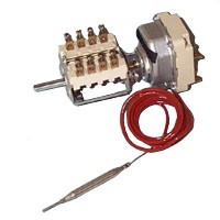 THERMOSTAT A.PO 100-300° THREE PHASE SENSOR Ø 3,5X78 mm CAPILLARY 1200mm